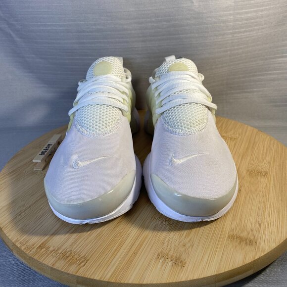 Nike Air Presto Triple White Shoes Sneakers Size 6 Youth/7.5Womens/6Mens A0704 - Picture 2 of 7